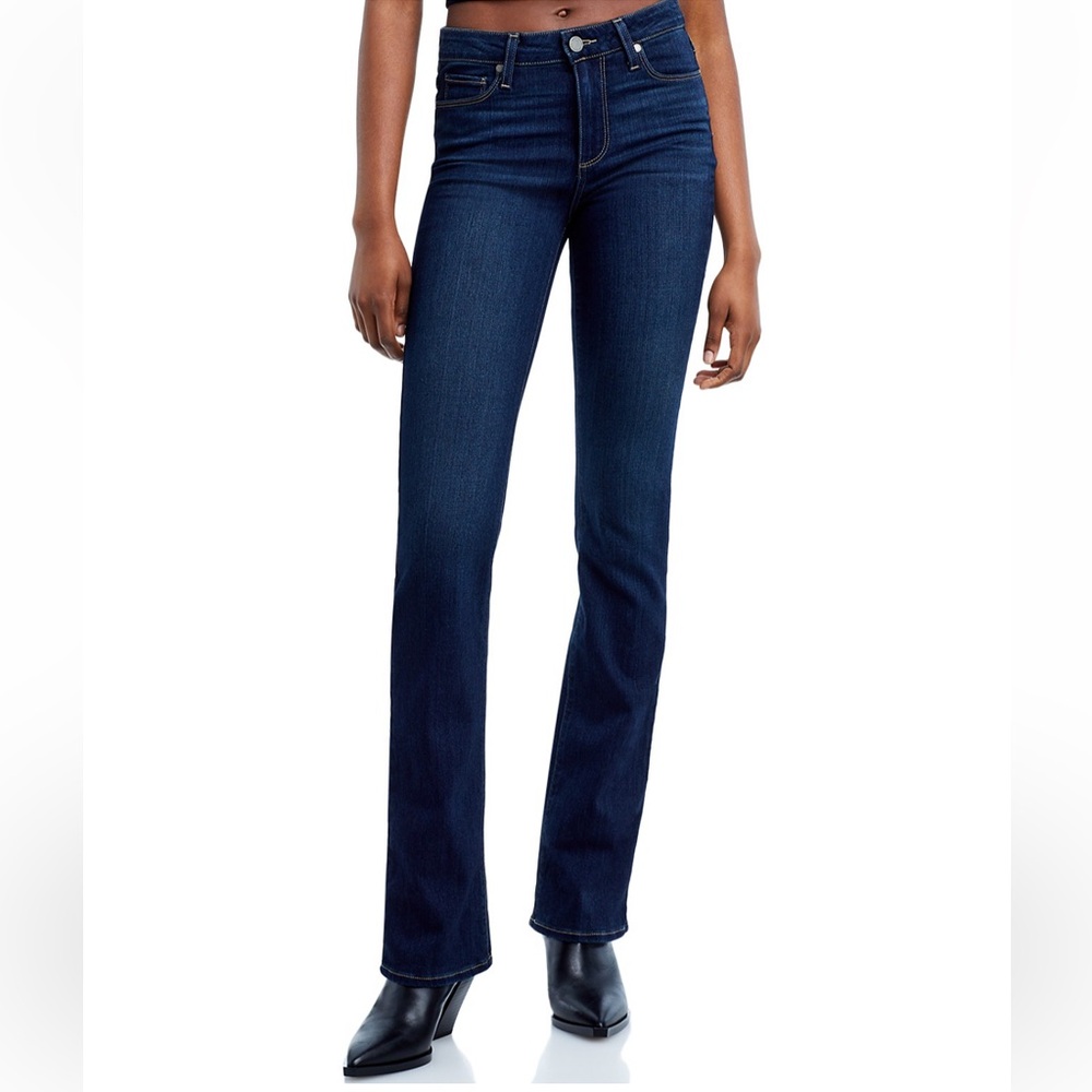 Paige bootcut darkwash jean (never worn)